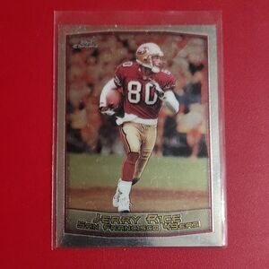 Jerry Rice 1999 Topps Chrome #50 San Francisco 49ers Football Card